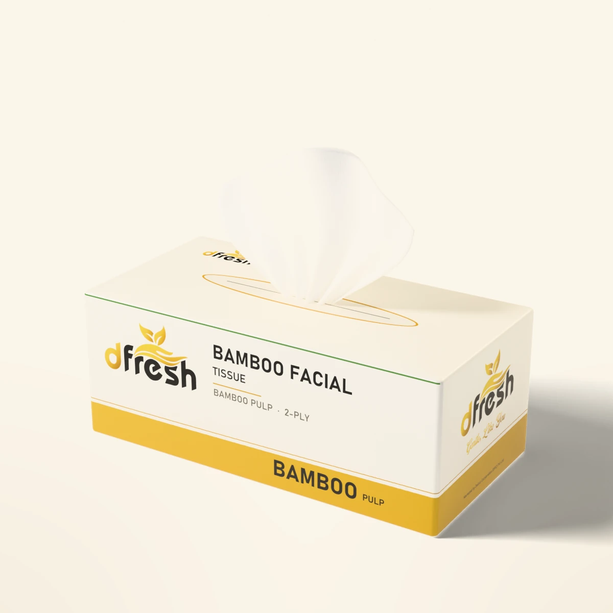 dFresh Bamboo Facial Tissue - Bamboo pulp · ply and pull count to be confirmed